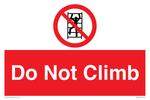 Do Not Climb